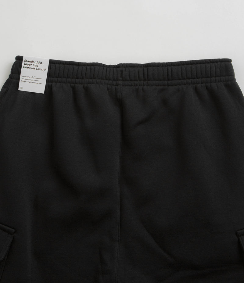 nike club fleece cargo joggers blue