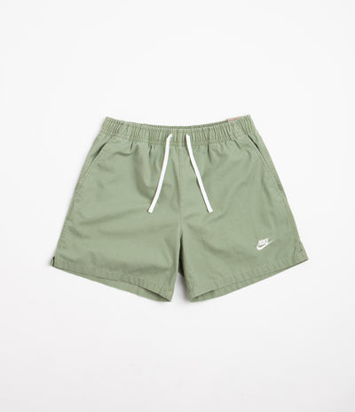 Nike Club Flow Shorts - Oil Green / White