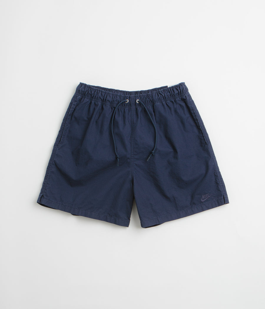 Nike Club Flow Wash Shorts - Obsidian / Obsidian