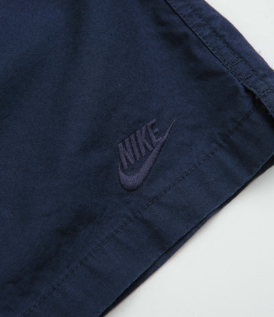 Nike Club Flow Wash Shorts - Obsidian / Obsidian