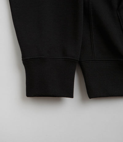 Nike Club Full-Zip Hoodie in Black and Black / White