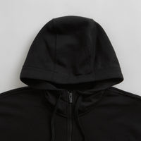 Nike Club Full-Zip Hoodie in Black and Black / White thumbnail