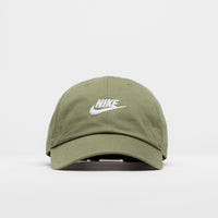 Nike Club Futura Wash Cap - Medium Olive / White thumbnail
