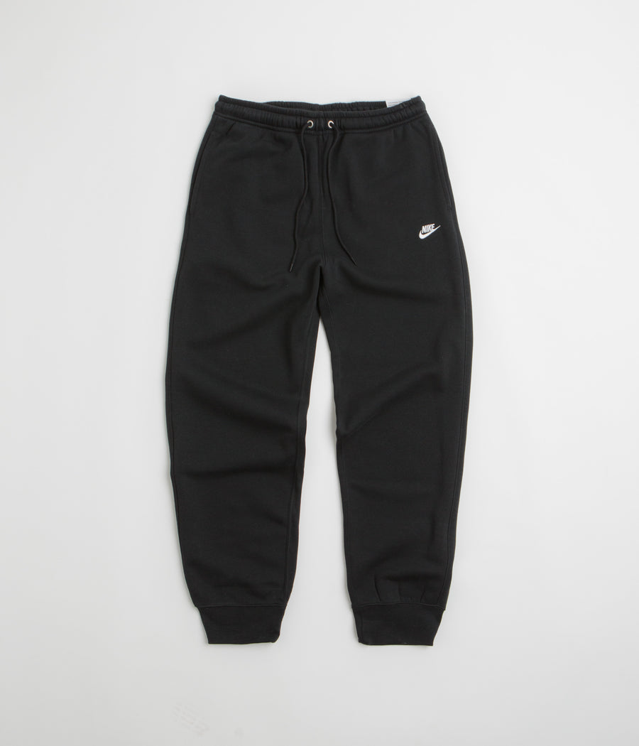 Nike Club Joggers in Black and Black / White