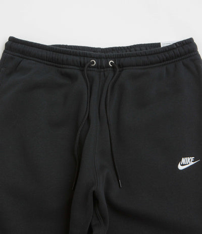 Nike Club Joggers in Black and Black / White