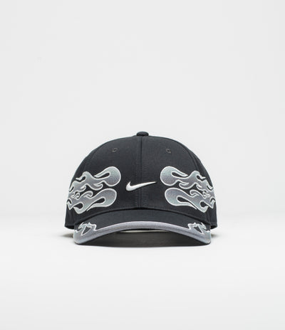 Nike Club Structured OG Flame Cap in Black
