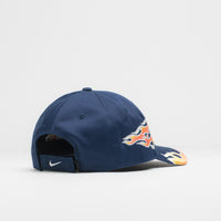Nike Club Structured OG Flame Cap in Midnight Navy thumbnail