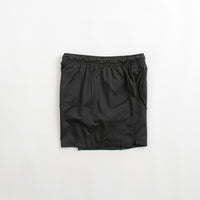 Nike Club Woven Flow Shorts in Black and White thumbnail