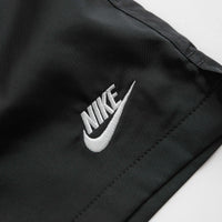 Nike Club Woven Flow Shorts in Black and White thumbnail