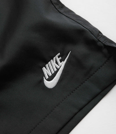 Nike Club Woven Flow Shorts in Black and White