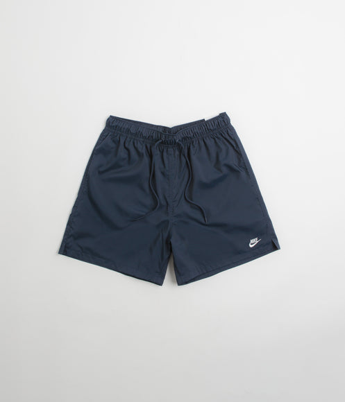 Nike Club Woven Flow Shorts - Obsidian / White
