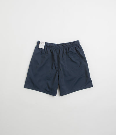 Nike Club Woven Flow Shorts in Obsidian and White