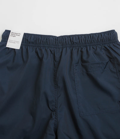 Nike Club Woven Flow Shorts in Obsidian and White