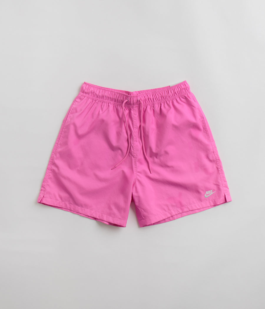 Nike girls Club Woven Flow Shorts - Playful Pink / White