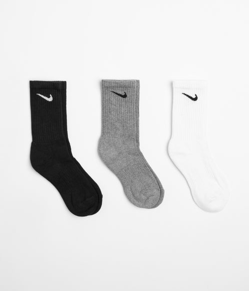 Nike Everyday Cushioned Training Crew Socks (3 Pair) - Multicolour