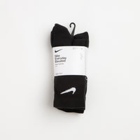 Nike Everyday Elevated Socks (3 Pack) - Black thumbnail
