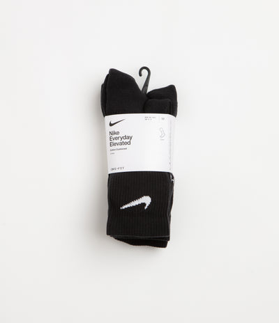 Nike Everyday Elevated Socks (3 Pack) - Black
