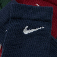 Nike Everyday Elevated Socks (3 Pack) - Blue / Red / Green thumbnail