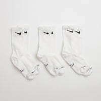 Nike Everyday Elevated Socks (3 Pack) in White thumbnail