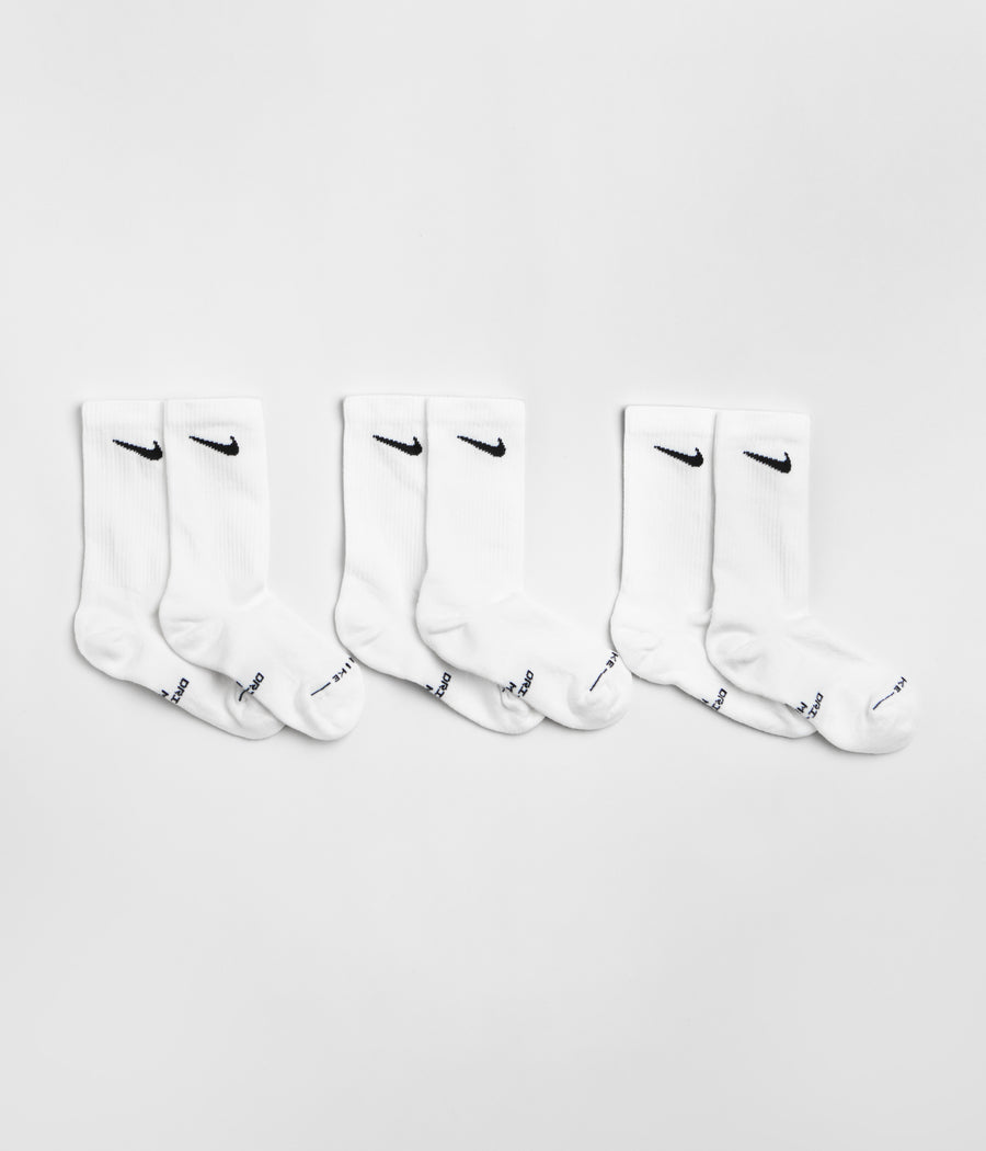 Nike Everyday Elevated Socks (3 Pack) - White