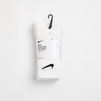Nike Everyday Elevated Socks (3 Pack) - White thumbnail