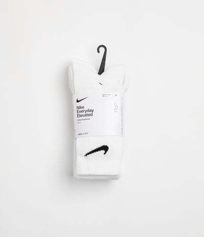 Nike Everyday Elevated Socks (3 Pack) - White