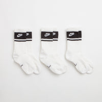 Nike Everyday Elevated Socks (3 Pack) - White / Black thumbnail