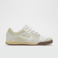 Nike Gato Shoes in Sail and Light Khaki and White - Gum Dark Brown thumbnail