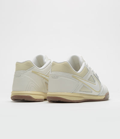 Nike Gato Shoes in Sail and Light Khaki and White - Gum Dark Brown