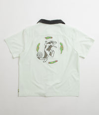 Nike SB Agnostic Bowler Shirt in Barely Green and Black