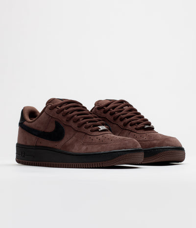 Nike SB Air Force 1 Shoes - Light Chocolate / Black - Light Chocolate