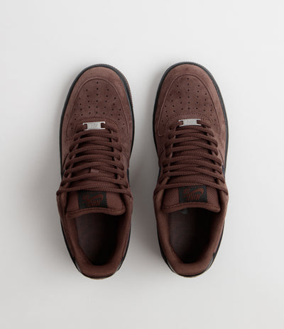 Nike SB Air Force 1 Shoes - Light Chocolate / Black - Light Chocolate