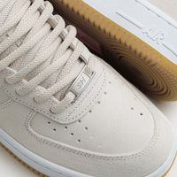 Nike SB Air Force 1 Shoes - Light Orewood Brown / Light Orewood Brown - White thumbnail