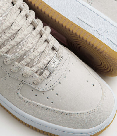 Nike SB Air Force 1 Shoes - Light Orewood Brown / Light Orewood Brown - White