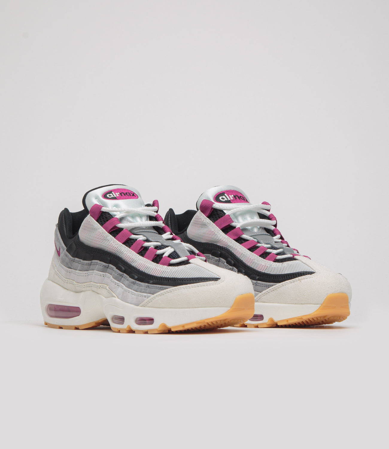 Nike SB Air Max 95 Shoes - Summit White / Cactus Flower
