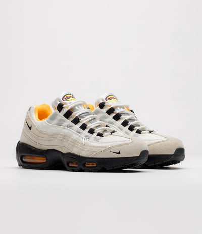 Nike SB Air Max 95 World Cup Shoes - Sail / Black - Laser Orange
