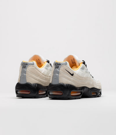 Nike SB Air Max 95 World Cup Shoes - Sail / Black - Laser Orange