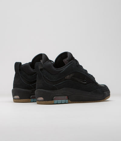 Nike SB Air Max Ishod Shoes - Black / Black - Anthracite - Black - Black