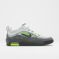 Nike SB Air Max Ishod Shoes in Black and Neon Yellow and Anthracite - Light Graphite thumbnail