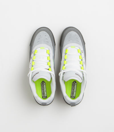 Nike SB Air Max Ishod Shoes in Black and Neon Yellow and Anthracite - Light Graphite