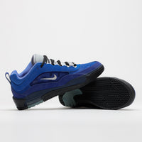 Nike SB Air Max Ishod Shoes - Blue Void / Metallic Silver - Radiant Blue thumbnail