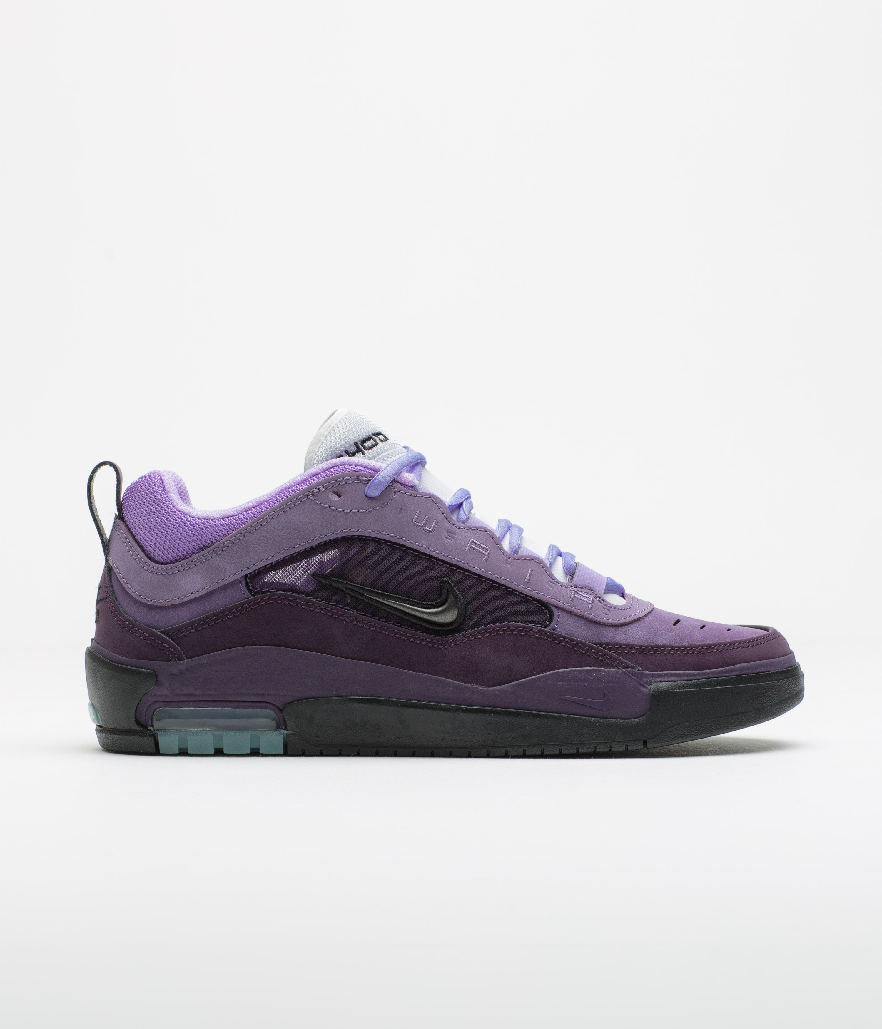 Nike SB Air Max Ishod Shoes - Grand Purple / Black - Noble Purple