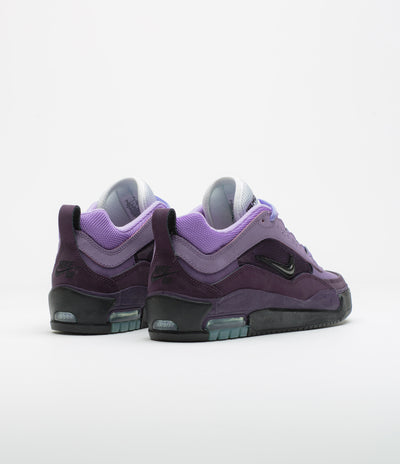 Nike SB Air Max Ishod Shoes - Grand Purple / Black - Noble Purple