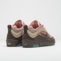 Nike SB Air Max Ishod Shoes in Hemp and Baroque Brown and Pinksicle thumbnail