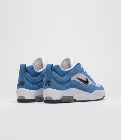 Nike SB Air Max Ishod Shoes - Star Blue / Black - White - Med Soft Pink