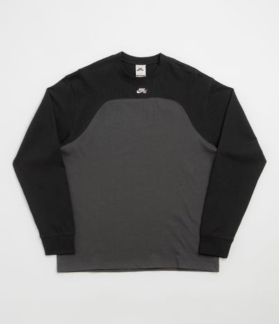 Nike SB Airmail Long Sleeve T-Shirt - Anthracite / Black / White