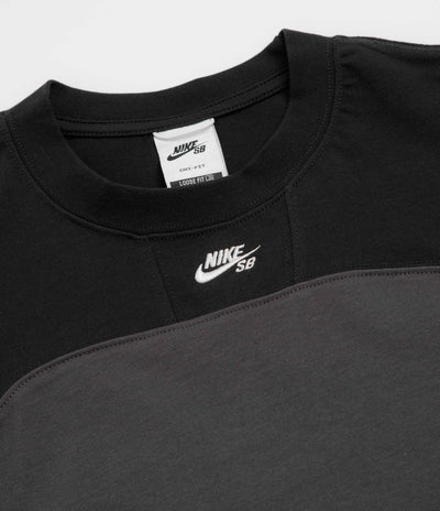 Nike SB Airmail Long Sleeve T-Shirt - Anthracite / Black / White