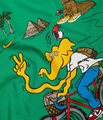 Nike SB Bike Day T-Shirt - Stadium Green