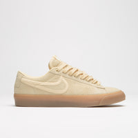 Nike SB Blazer Low Pro GT Premium Shoes - Pale Vanilla / Pale Vanilla - Pale Vanilla thumbnail