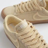Nike SB Blazer Low Pro GT Premium Shoes - Pale Vanilla / Pale Vanilla - Pale Vanilla thumbnail